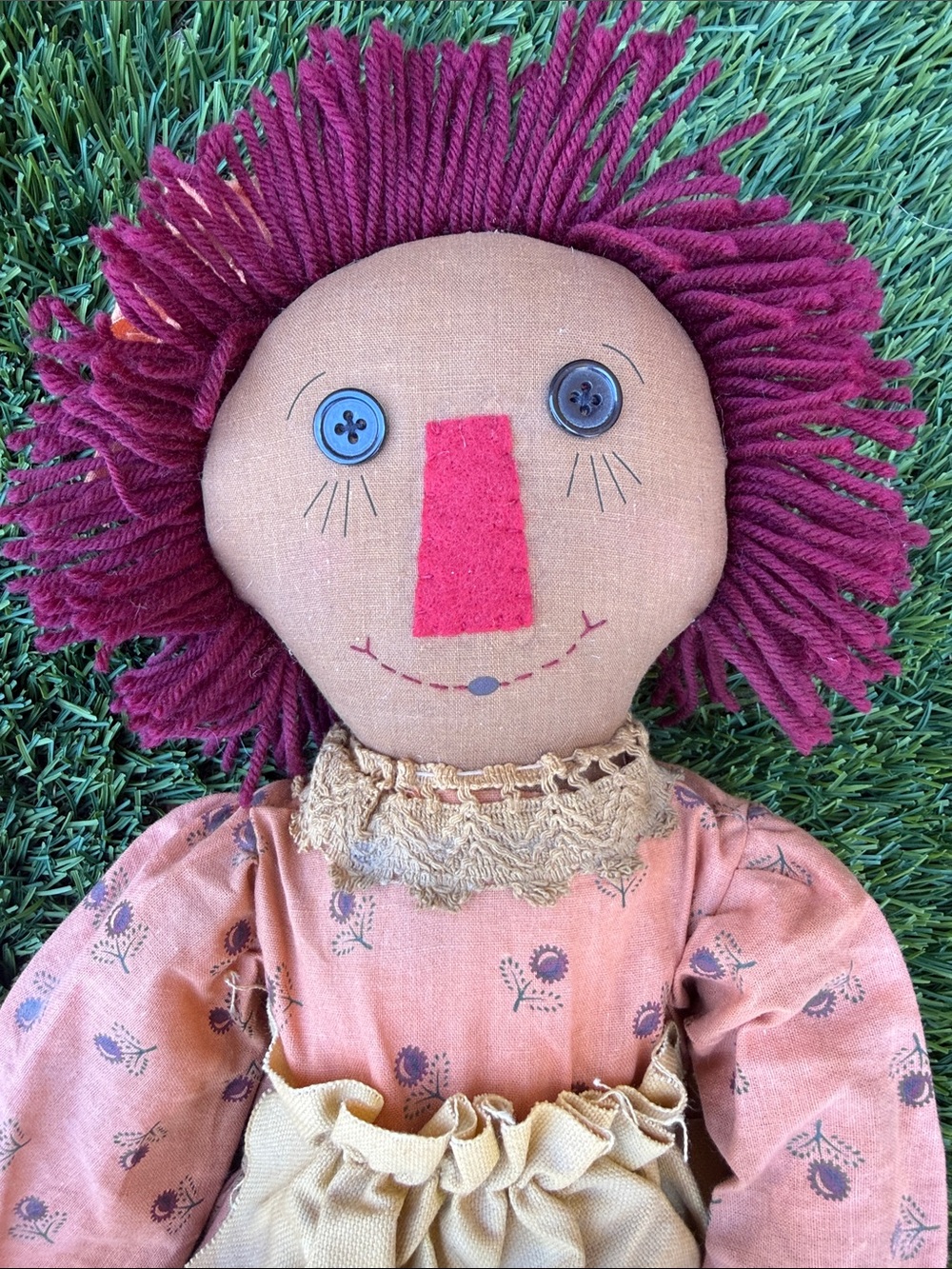 Rare Vintage Raggedy Ann Doll - Picture 4 of 6